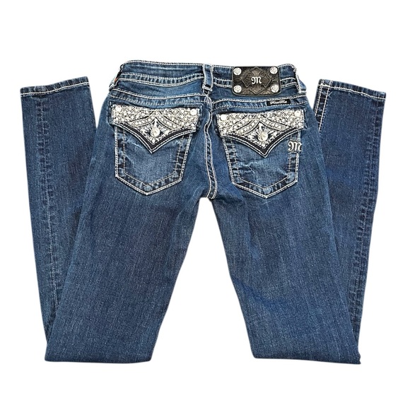 Miss Me Signature Rise Skinny Jeans - Picture 1 of 10
